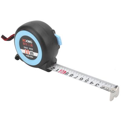Měřicí páska 32,8 stop, tvrdá, zatahovací, uzamykatelná, přesná, stavební, tesařská, 10 metrů x 25 mm