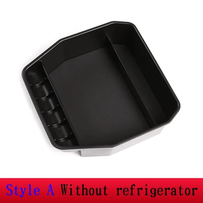 For Land Rover Defender 90 110 130 2020-2024 Black Car Central Storage Box Phone Glove Armrest Box Storage Box Car Accessories