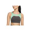 Low Support Compression Sports Bra Women Underwear Gray-Green DM0646-254