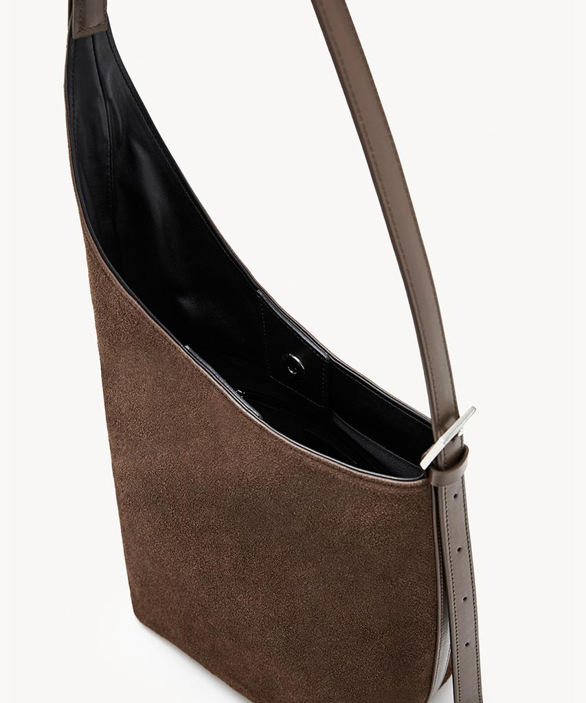 Clave Blair Suede Brown Tote Bag