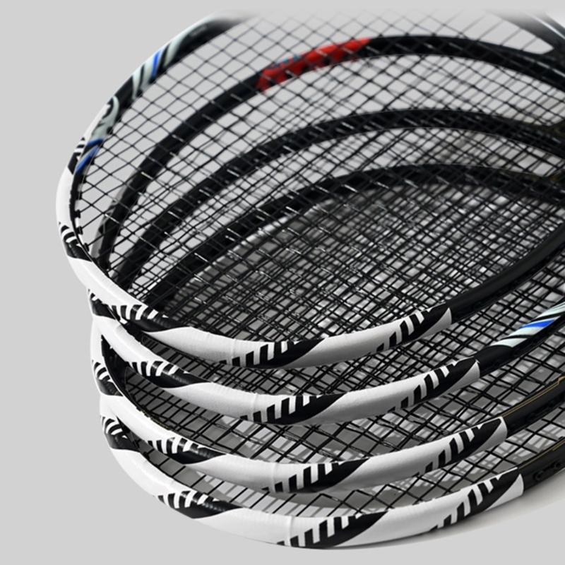 2Pcs Tennis Rackets Paddle Head Protections Tape Racquet Head Edge Guard Badmintons Rackets Head Protector Sticker
