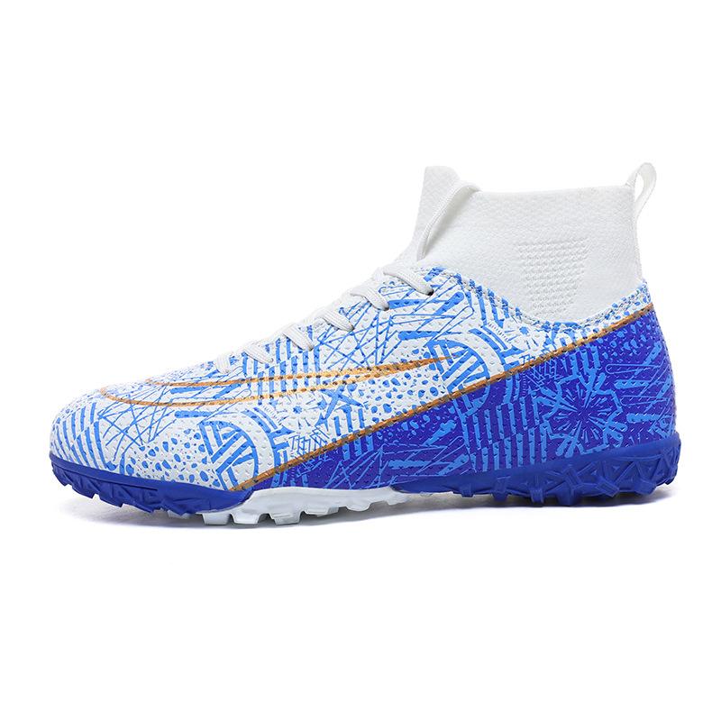 Football Shoes Men's Autumn High Top Long Nails Broken Nails Youth and Boys Professional Training 2025