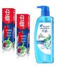 Head & Shoulders Deep Clean Anti-Dandruff Shampoo & Toothpaste Bundle