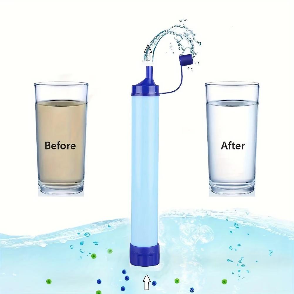 Outdoor Camping Notfall Wasserreinigung Strohhalm Wildnis Überleben Filter Für Camping Wandern Klettern Notfallausrüstung