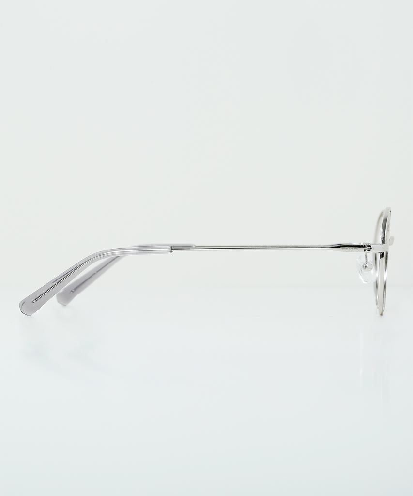 Timideupeulikeu Puni Silver Titanium Glasses