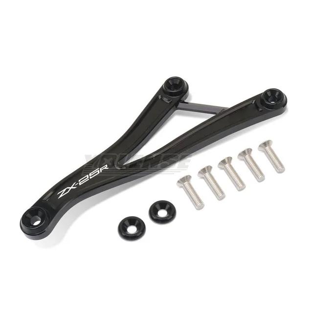 Motorcycle Foot Peg Exhaust Hanger Bracket Rear Footrest Blanking Plate Fit For ZX-4R ZX-4RR ZX4R ZX4RR ZX-25R ZX25R