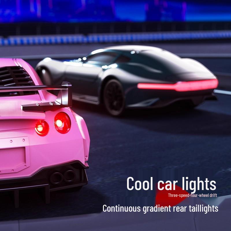 High-Speed RC Drift Sports Car: Four-Wheel Drive Toy for Boys & Kids