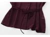 European & American Style Women's French Street Fashion Bow Long Sleeve Shirt