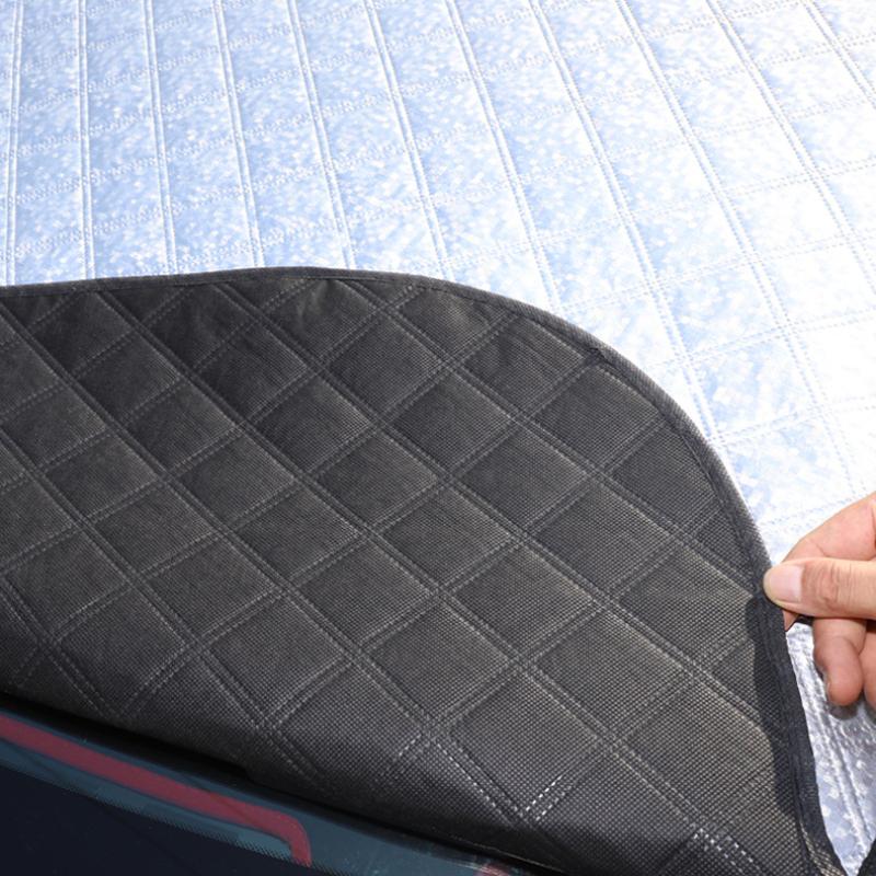 Auto Frontscheibenabdeckung Auto Sonnenschutz Auto Windschutzscheibenblende Staubschutz Anti Schnee Frost Eisschutz Auto Windschutzscheibenabdeckung