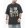 Itsha Retro Men Cotton Rtprintwisteesc230Teeforhitg Straight