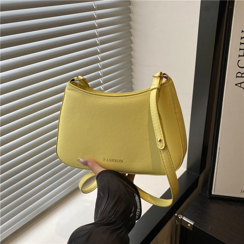 Korean Version Niche Underarm Bag Women's 2025 New Trendy Versatile Chain Shoulder Messenger Bag Texture Foreign Style Saddle Bag