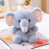 Panda Dinosaur Elephant Penguin Cartoon Animal Sitting Plush Pendant Doll