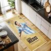 Messi Kitchen Mats Durable Bathroom Pads Comfortable Rugs Carpets For Kitchen Home Office Sink Laundry Room Bathroom Decor
