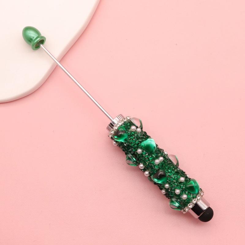 Rhinestone Heart Stylus Pen - Decorative Crystal Touch Screen Pen, Colorful Bling Stylus for Phones/Tablets