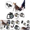 Sleek 8m Automatic Telescopic Retractable Pet Walking Lead With Ergonomic Grip