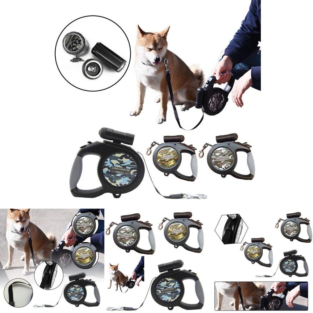 Sleek 8m Automatic Telescopic Retractable Pet Walking Lead With Ergonomic Grip