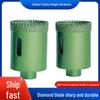 Brazed Toothed Hole Saw for Tile, Marble, Stone - Angle Grinder Dry Drill Bit