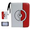 52 Style 400pcs  Card Album 2x2 Loose-leaf Large Capacity Leather Anime Zipper Card Collection Photo Album