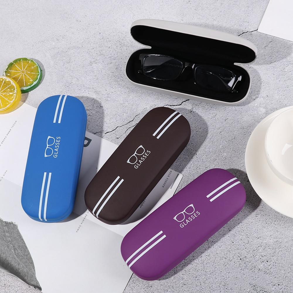 1PC Hard Frame Eyewear Cases Sunglasses Reading Glasses Carry Bag Hard Box Travel Waterproof Pouch Case Eye Contacts Case