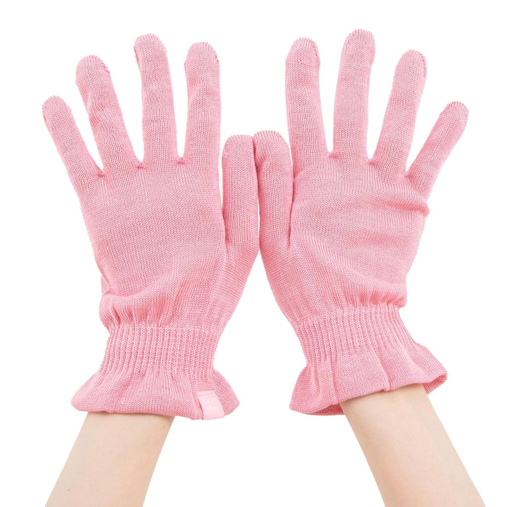Hand Care To Silk 1 Million Pairs Hand UV Night Care Made In Nanosilkee X WAKISAKA Moisturizing Cherry After Hand Cream "Takumi Bi" Gloves, Produced,
