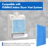 Reusable Vent Filter Dust Removal Replacement Filter Filter Cotton Furnace Vent Filter  RV AC