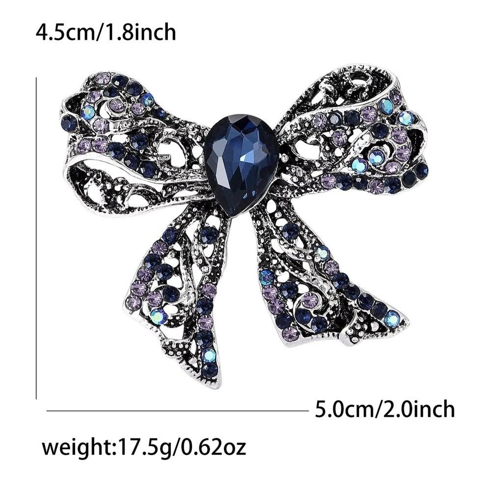 Vintage Pearls Brooches Rhinestone Decoration Brooches Waist Fastening Pins  Women Dress Decoration
