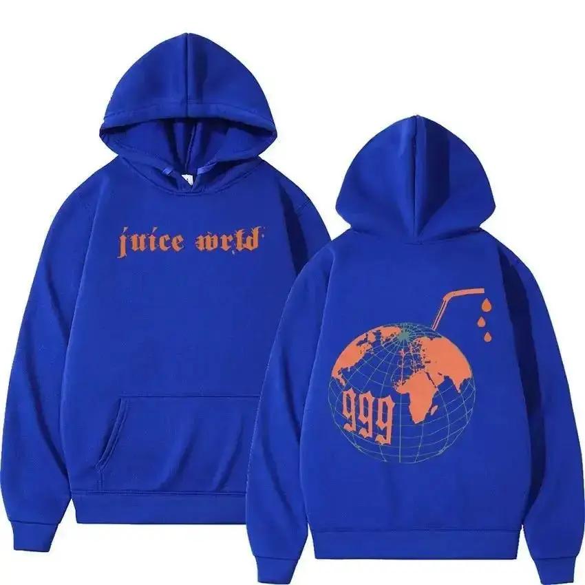 Juice WRLD Hoodies Herren Damen Kapuzenpullover Mode Hip Hop Lässig Pullover Herbst Jungen Mädchen Schwarz Streetwear Juicewrld