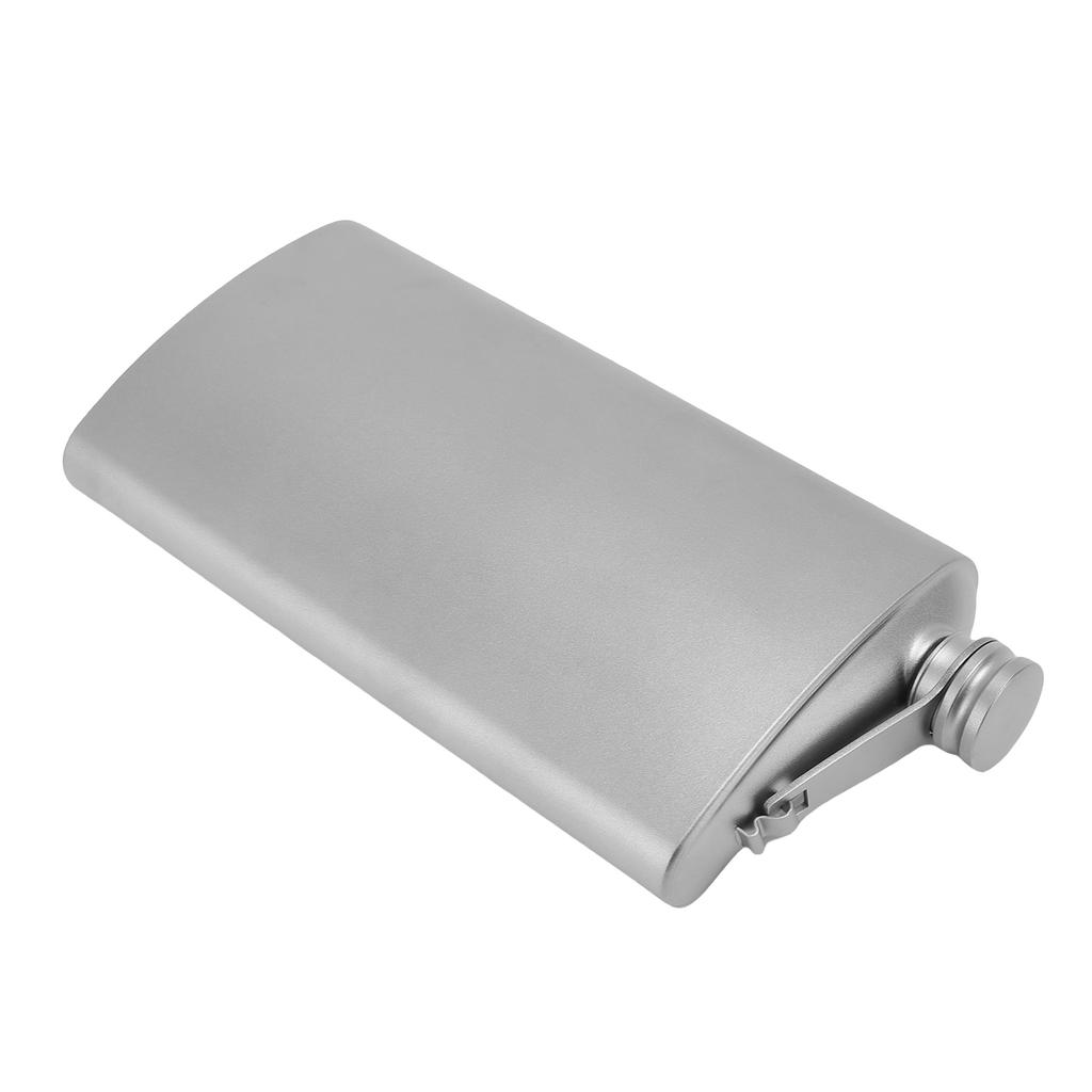 250ml Whisky Flask Hip Flask Leakproof Ti Flask Portable for Outdoor Camping Hiking