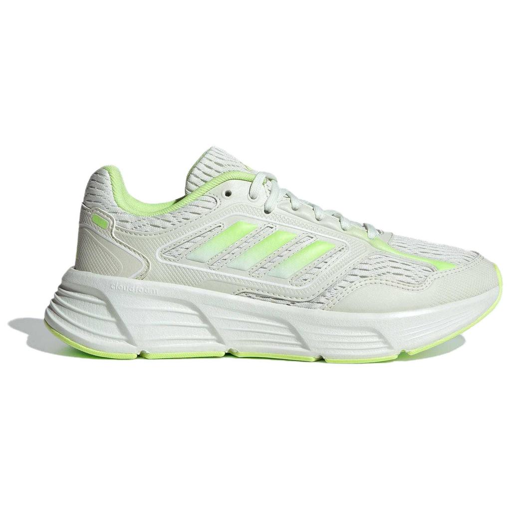Adidas Galaxy Star Casual Comfortable Fabric Non-Slip Wear-Resistant Low-Top Training Running Shoes Women Sneaker Light-Gray Green IE8161