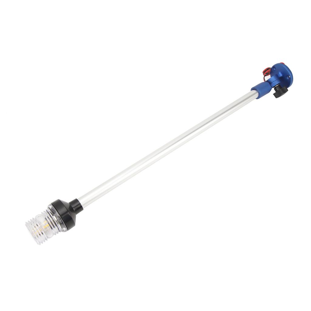 24in Boat   Light 360 degrees  All Round Rotating LED Stern Pole Light Aluminum Alloy Base for Yachts Marine