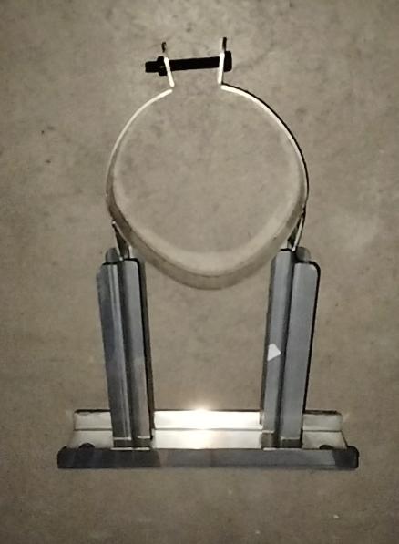 Chimney Pipe Bracket with Adjustable Arms Heat-Resistant for Homeowners