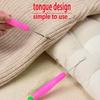 3pcs 1.3+3.5+5 Tongue Crochet Hook Handmade Sweater Small Size with Tongue Home Use Extra Fine Hook Needle for Hair Extensions and Dirty Braids