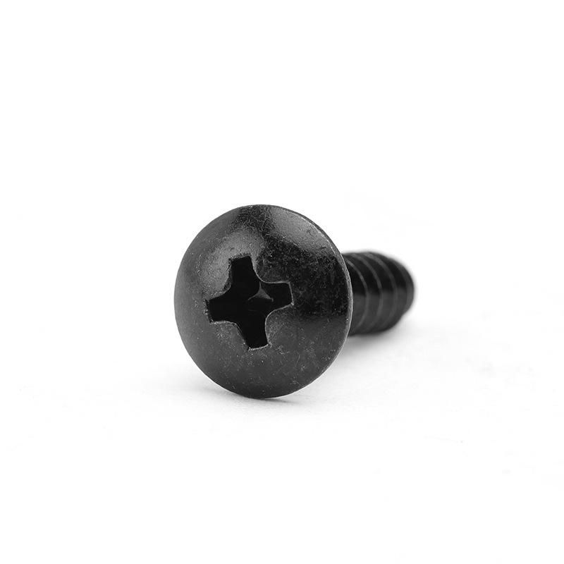 Black TA Phillips Mushroom Head Self-Tapping Screws and Nails M3/M4/M5/M6