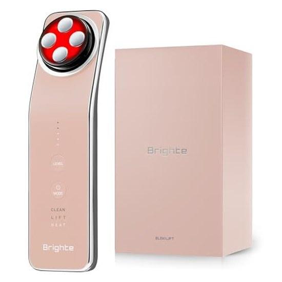 Brighte ELEKI LIFT PINK (facial device/EMS/face care/lift up/salon grade/anti-aging/dry fine wrinkle care/Sasaki Nozomi)