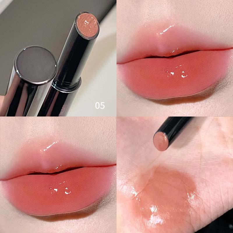 

HERORANGE Pink Plumping Mirror Lipstick - Moisturizing, Non-Stick, Age-Defying Korean Style