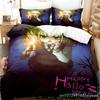 Anime Mieruko-chan The Girl Who Can See Them Bedding Set Boys Girls Twin Queen Size Duvet Cover Pillowcase Bed Kids Adult