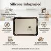 Silicone Baking Mat Dough Pad Click Dishwasher Safe 40x30 cm