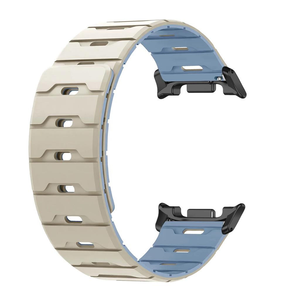 Silicone Magnetic Strap for Samsung 8 40mm 44mm classic 46mm Sport Watchband Bracelet for Samsung Ultra 1 2 Smart Watch Band