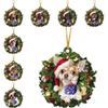 Tree Hanging Christmas Pendant Xmas Decor Ornaments Gift Santa Snowman Dog Gonk