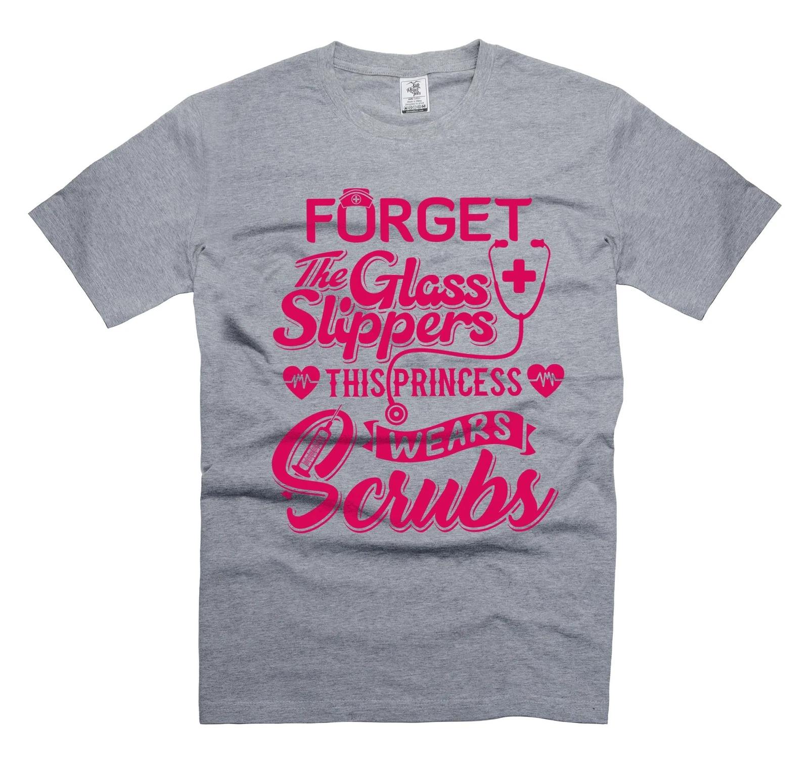 Princess Wears Scrubs Shirt - Funny Nurse Scrubs Tee - Mother s Day Gift tee XL