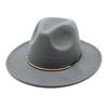 Retro Ladies Jazz Hat, British Versatile Simple Wool Hat Jazz Hat