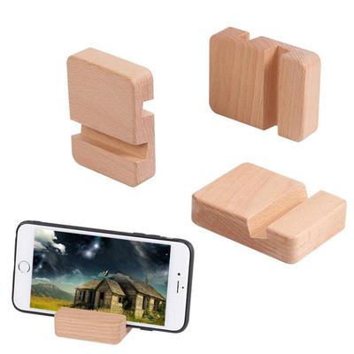 Universeller Handyhalter aus Holz für IPhone 11 Pro Max X XS Handyhalterung für Samsung S10 9 Tablet-Ständer Schreibtisch-Handyhalter