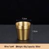 Korean Style Double Wall Hammered Stainless Steel Cup - Insulated & Drop-Resistant for Outdoor Use
