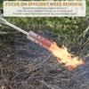 Outdoor Camping Extended Flame Igniter Weed Burner Torch Gas Spray Gun Stainless Steel  Burner Spray Gun Ice Charcoal Starter