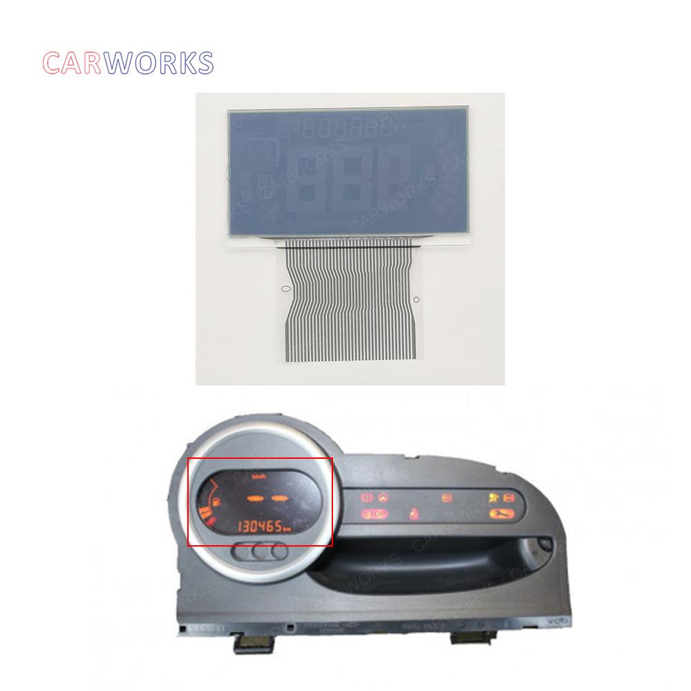 LCD Display For Renault Twingo II 2 MK2 2007-2012 Instrument Cluster Screen Speedometer Dashboard