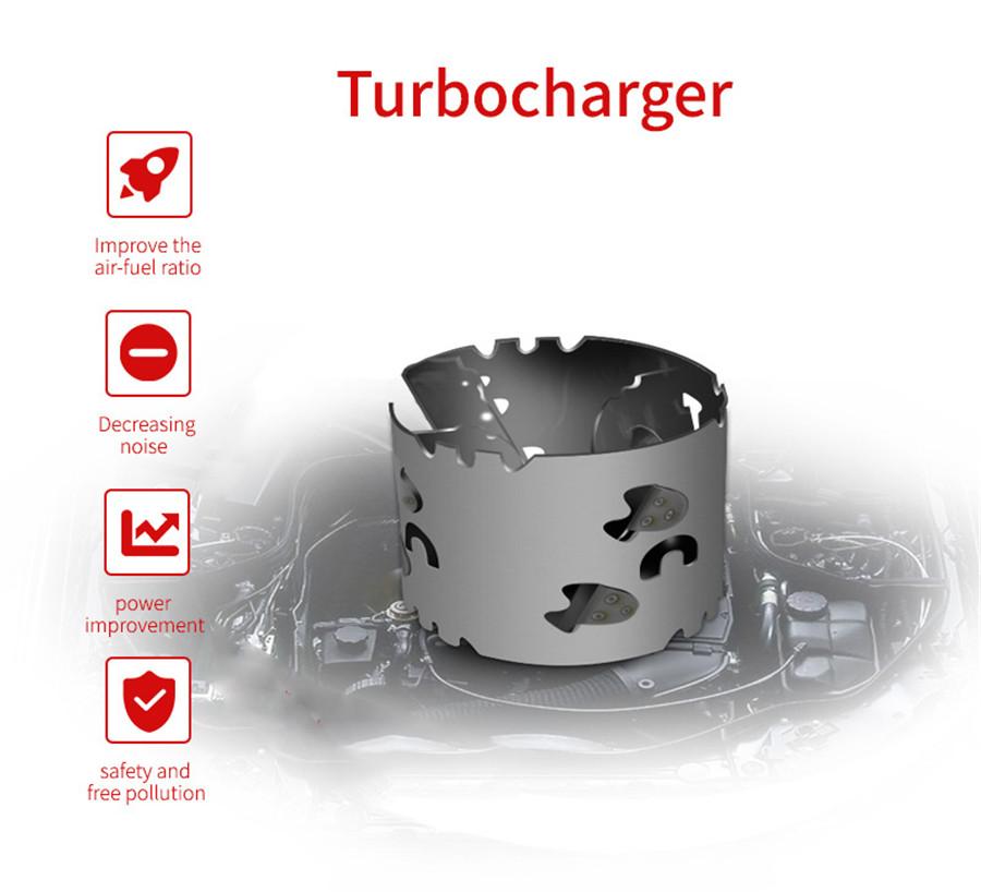 54-59mm Car Truck Turbocharger Fuel Saver Oil Accelerator Gas Saver Economizer