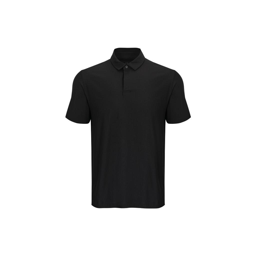 Under Armour Luxe Polo Shirt Black Men s 1377362-001 L