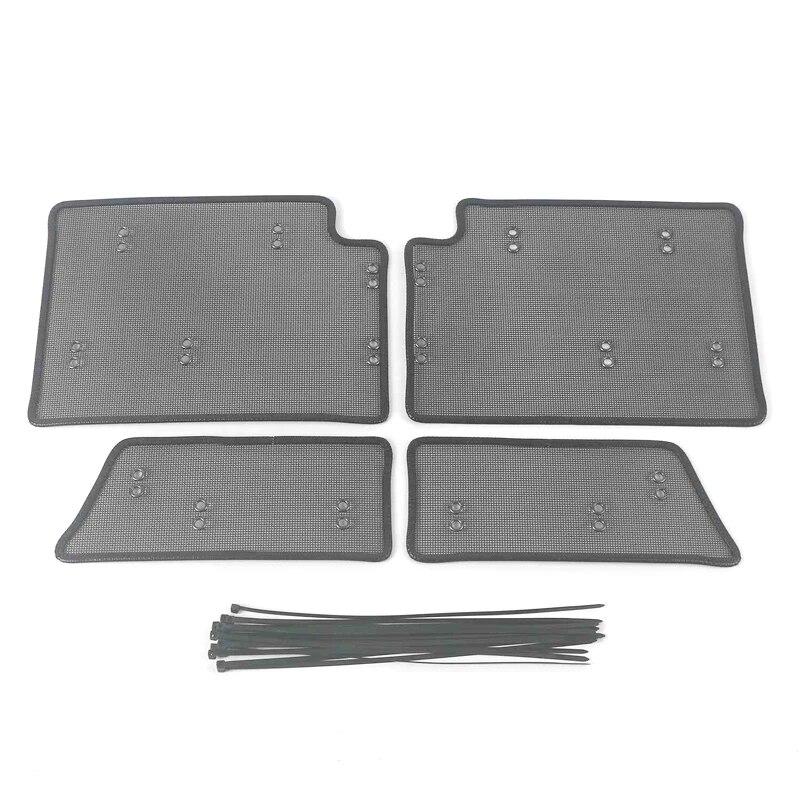 4PCS Auto Insekten-proof Lufteinlass Schutz Abdeckung Airin Einsatz Net Vent Racing Grill Filter Für CHERY TIGGO 8 PRO MAX 2020-2025