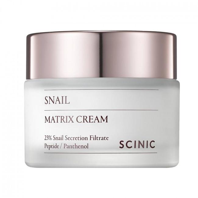 Scinic Snail Matrix Cream 50ml/ Anti-Aging, Moisturizing, Elastic Care, Wrinkle Care, Korean Cosmetics, Kbeauty