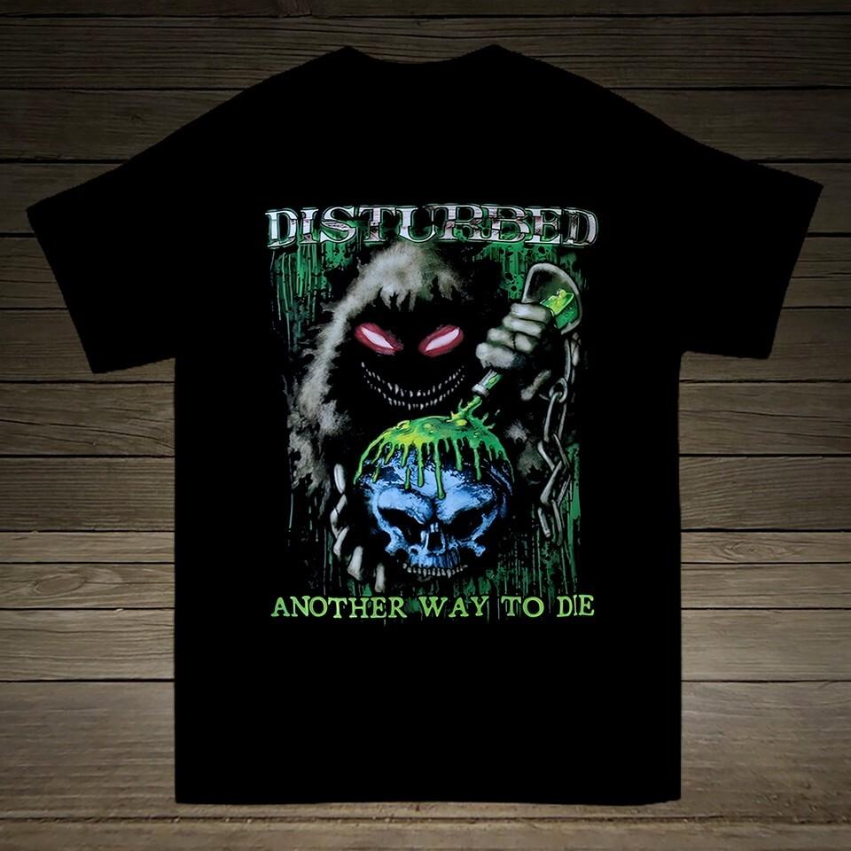 Rare Disturbed Band Cotton Gift For Family Black S-2345XL Unisex T-Shirt S3461 Unisex T-Shirt S